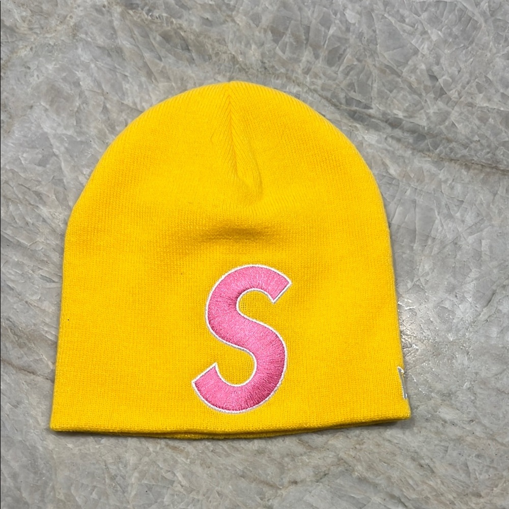 Supreme Yellow Beanie